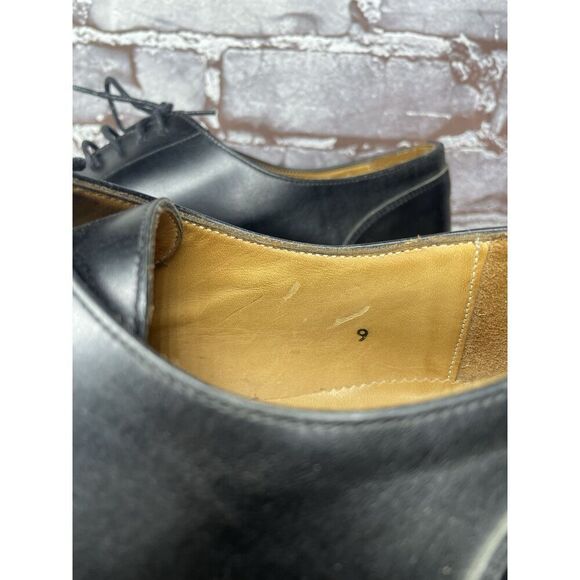 Marc Jacobs Handmade Black Leather Derby Oxfords Shoes Men’s Sz 9M US/42EU Italy main image 15